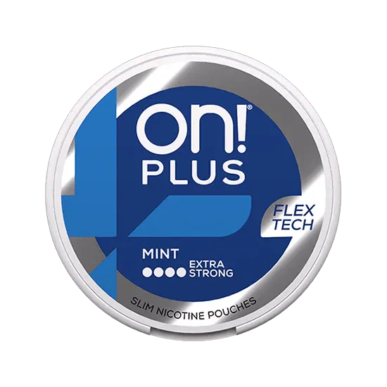 on plus mint extra strong nicotine pouch