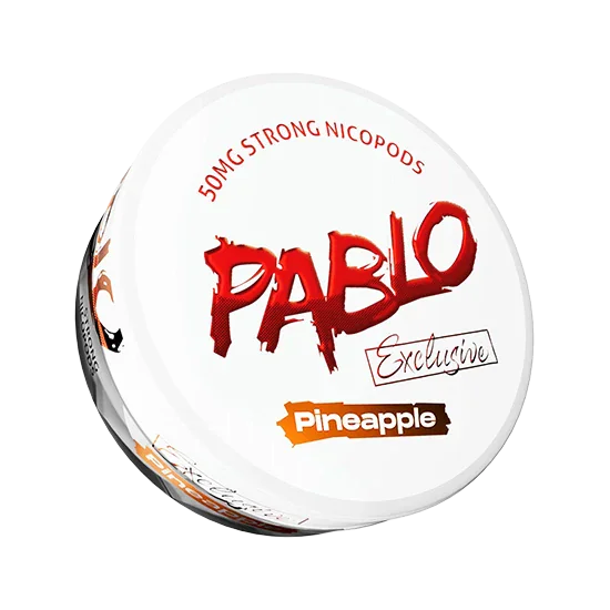 PABLO Exclusive Pineapple - 30mg – Pineapple flavour, all-white nicotine pouch by NGP Empire