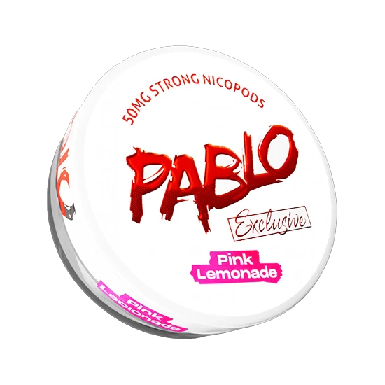 PABLO Exclusive Pink Lemonade - 30mg – Lemonade flavour, all-white nicotine pouch by NGP Empire
