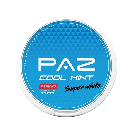 paz cool mint x strong nicotine pouches