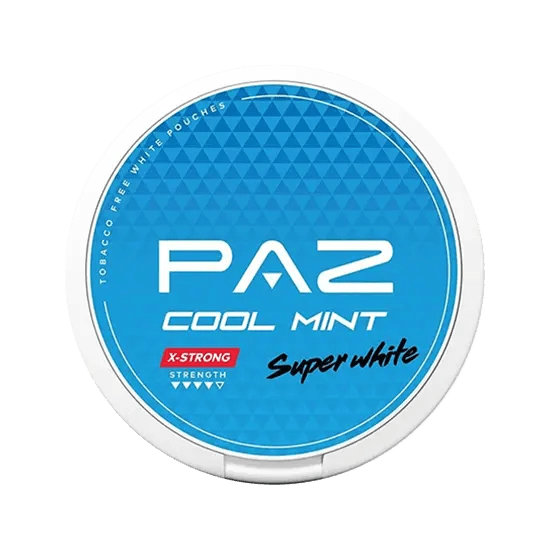 paz cool mint x strong nicotine pouches