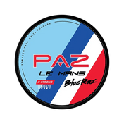 paz le mans blue raz nicotine pouches