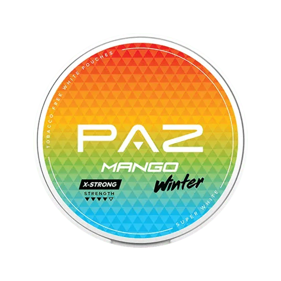 paz mango winter x strong nicotine pouches