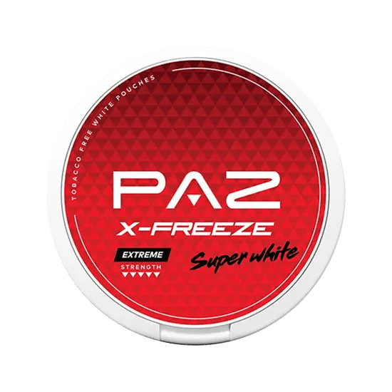 paz x freeze extreme nicotine pouches