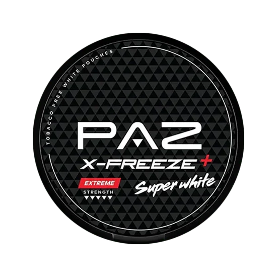 paz x freeze plus extreme nicotine pouches