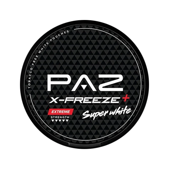 paz x freeze plus extreme nicotine pouches