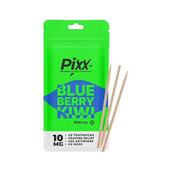 PIXX Blueberry Kiwi Toothpick - 10mg Blueberry, Kiwi toothpick