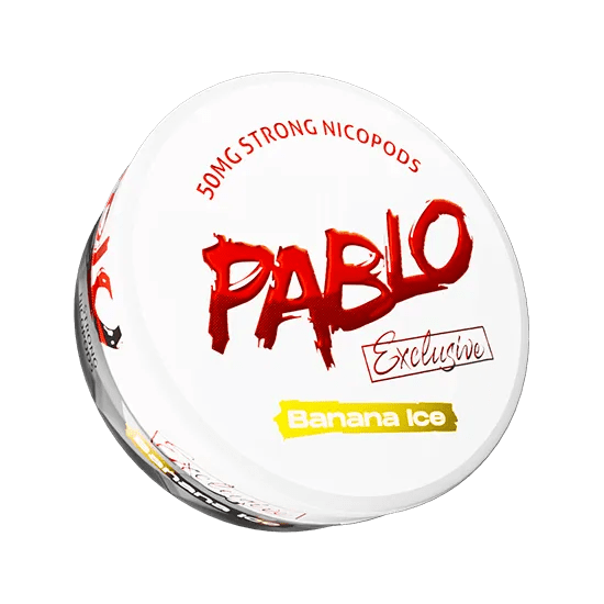 pablo exclusive banana ice - 50mg nicotine pouches