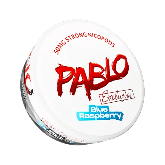 pablo exclusive blue raspberry - 30mg nicotine pouches