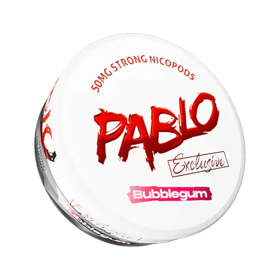 pablo exclusive bubblegum - 50mg nicotine pouches