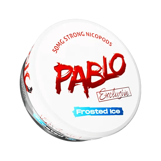 pablo exclusive frosted ice - 50mg nicotine pouches