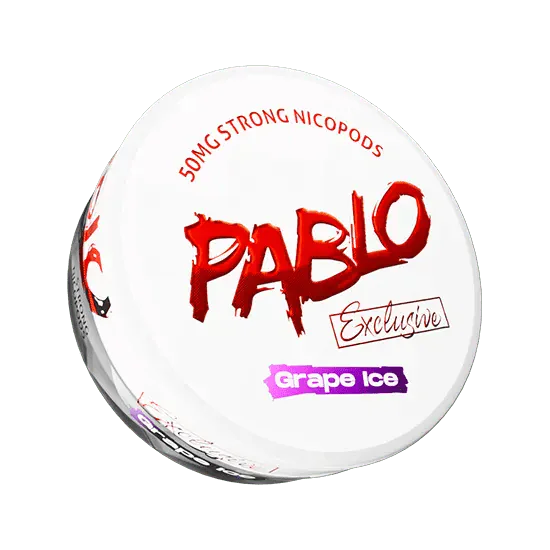 pablo exclusive grape ice - 50mg nicotine pouches