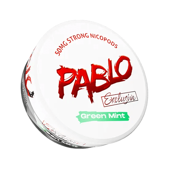 pablo exclusive green mint - 30mg nicotine pouches