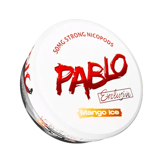 pablo exclusive mango ice - 50mg nicotine pouches