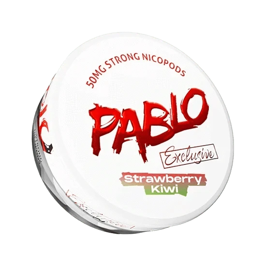 Pablo Exclusive Strawberry Kiwi - 30mg - strawberry, kiwi flavour, all-white nicotine pouch by NGP Empire