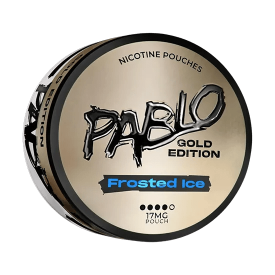 pablo frosted ice – gold edition nicotine pouches 17mg