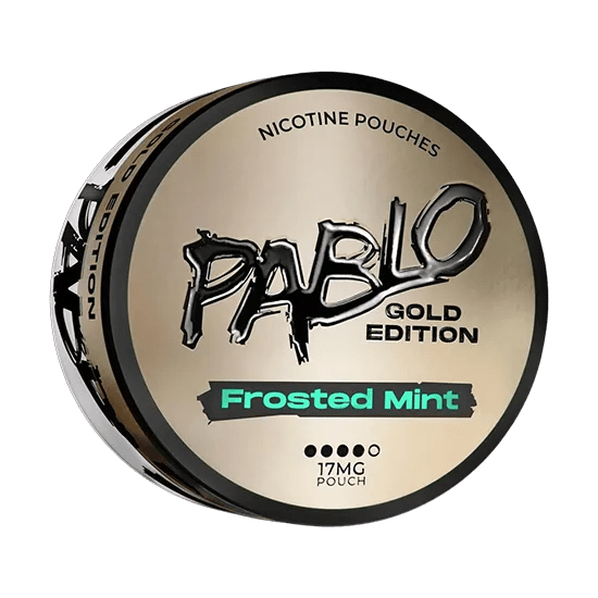 pablo frosted mint – gold edition nicotine pouches 17mg