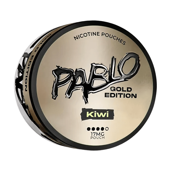 pablo kiwi – gold edition nicotine pouches 17mg