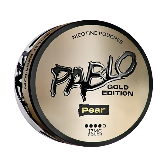 Pablo Gold Edition Pear - 17mg - pear flavour, all-white nicotine pouch by NGP Empire