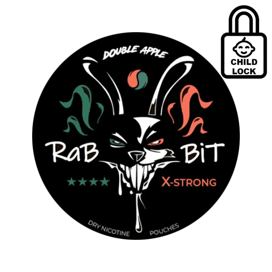 rabbit double apple nicotine pouches