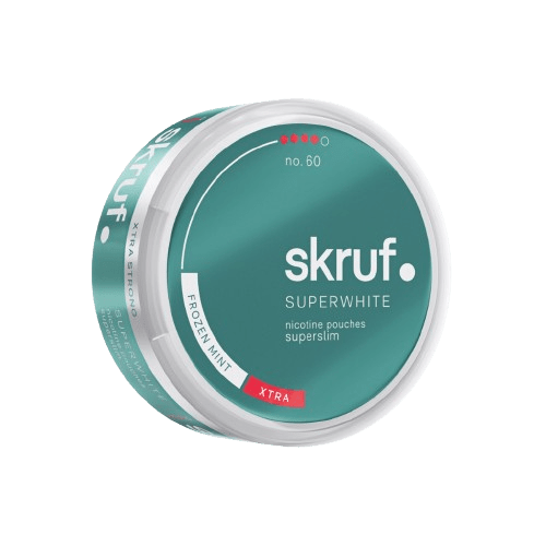 skruf frozen mint xtra nicotine pouches