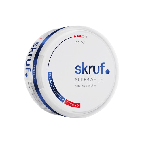skruf polar eucalyptus strong nicotine pouches