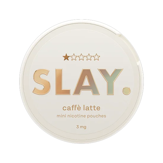 SLAY Caffe Latte 3mg Coffee, Latte mini nicotine pouches