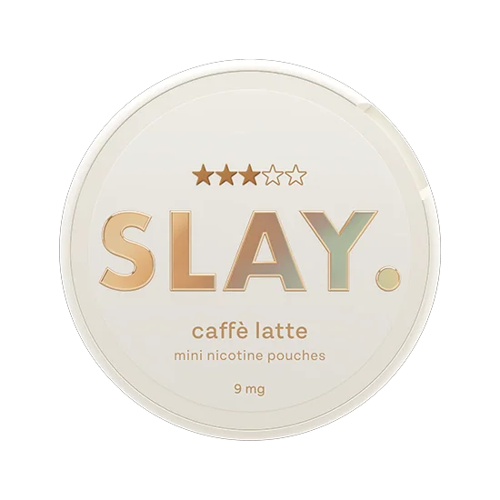 SLAY Caffe Latte 9mg Coffee, Latte mini nicotine pouches