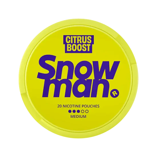 snowman citrus boost 9mg nicotine pouches