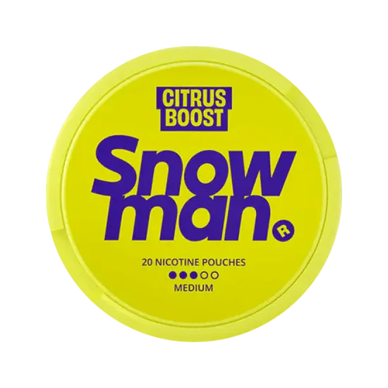 snowman citrus boost 9mg nicotine pouches