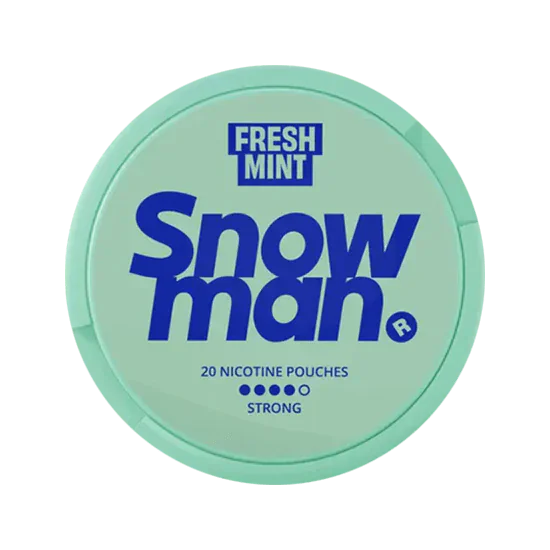 snowman fresh mint 12mg nicotine pouches
