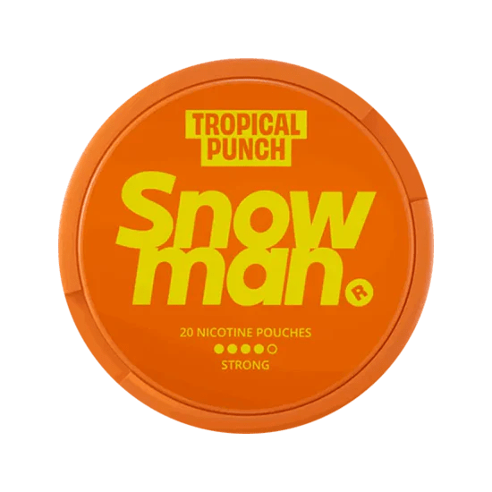 snowman tropical punch 12mg nicotine pouches