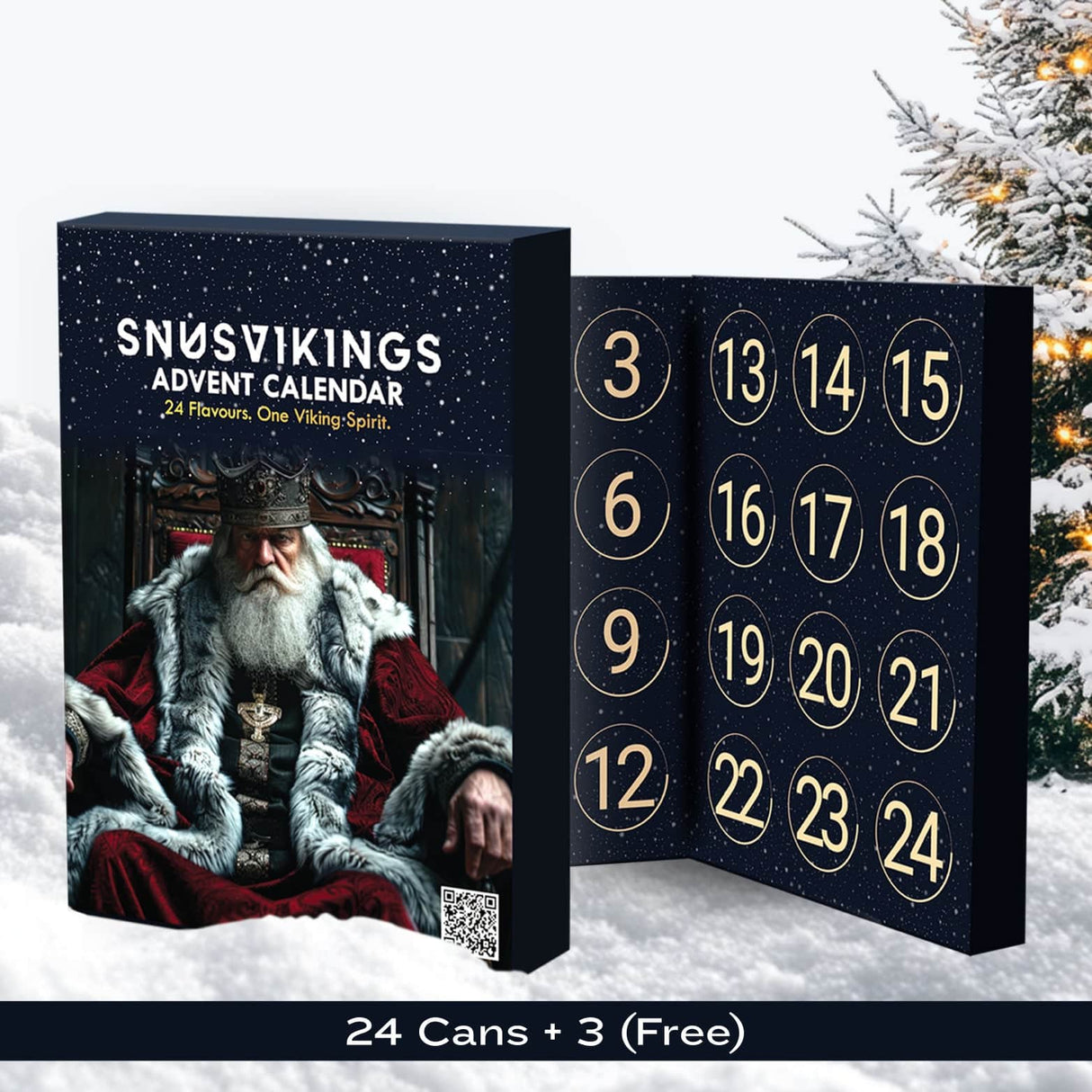 nicotine pouches advent calendar snus vikings