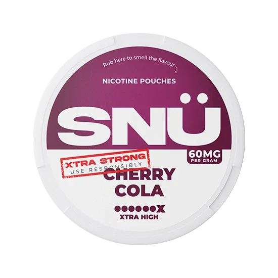 SNU Cherry Cola - 45mg slim pouches, flavour: Cherry, Cola