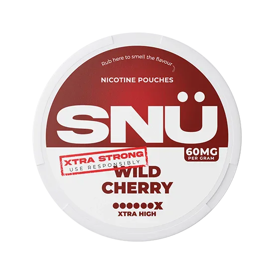 SNU Wild Cherry - 45mg slim pouches, flavour: Wild Cherry