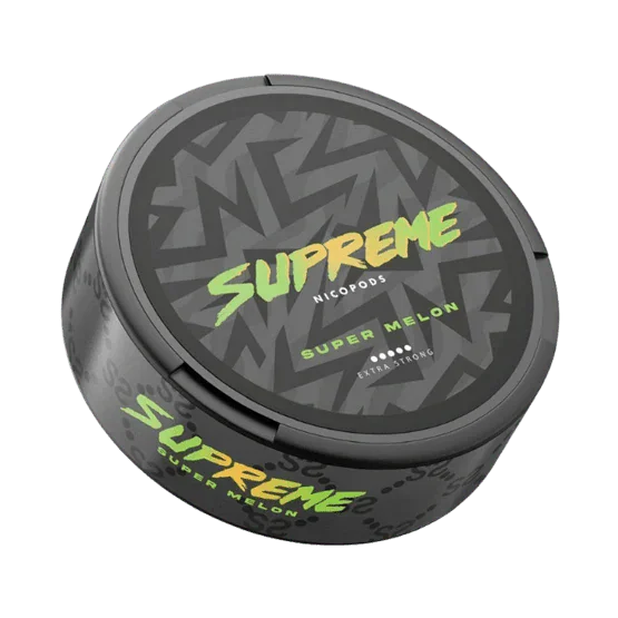 supreme super melon - 120mg nicotine pouches