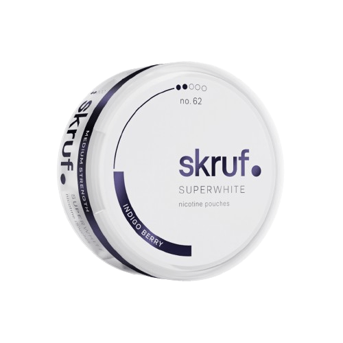 skruf indigo berry nicotine pouches