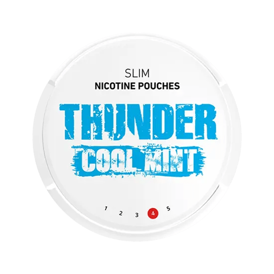 thunder cool mint nicotine pouches