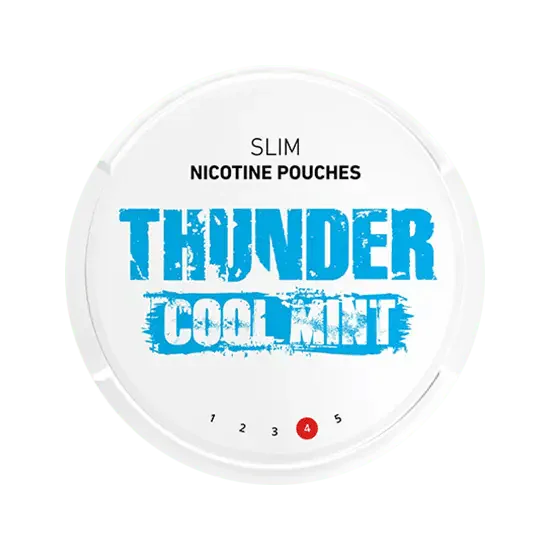 thunder cool mint nicotine pouches