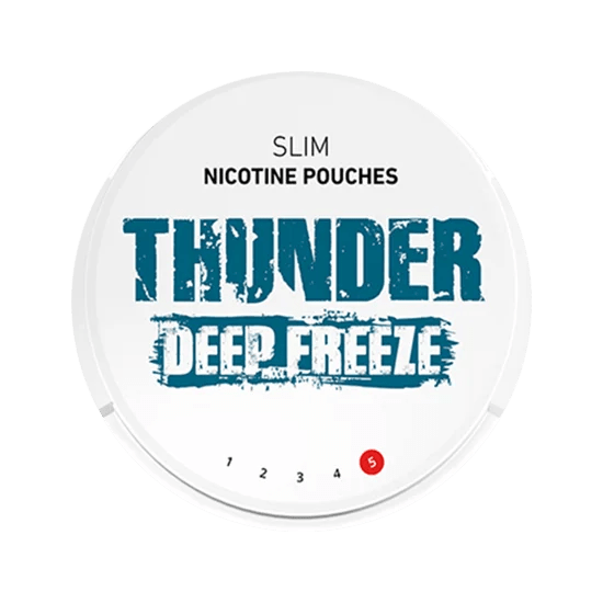 thunder deep freeze nicotine pouches
