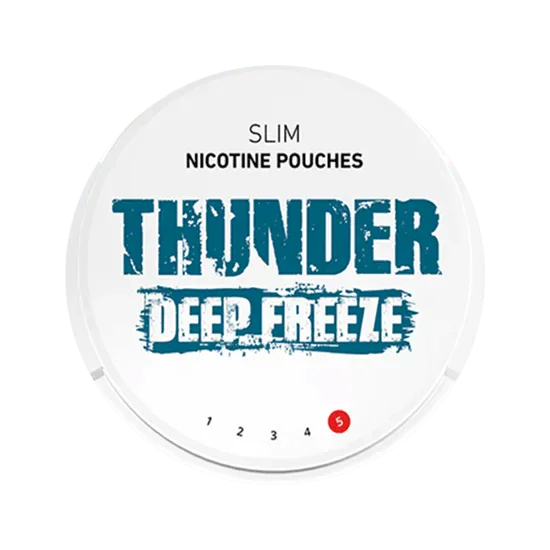 thunder deep freeze nicotine pouches