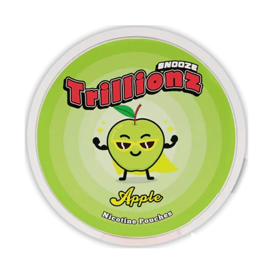 trillionz apple - 150mg nicotine pouches