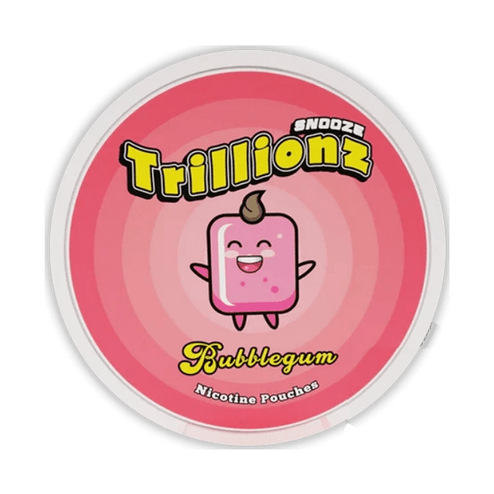 trillionz bubblegum - 150mg nicotine pouches