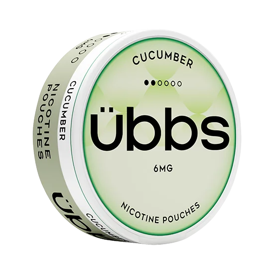 UBBS Cucumber 6mg Cucumber slim pouch