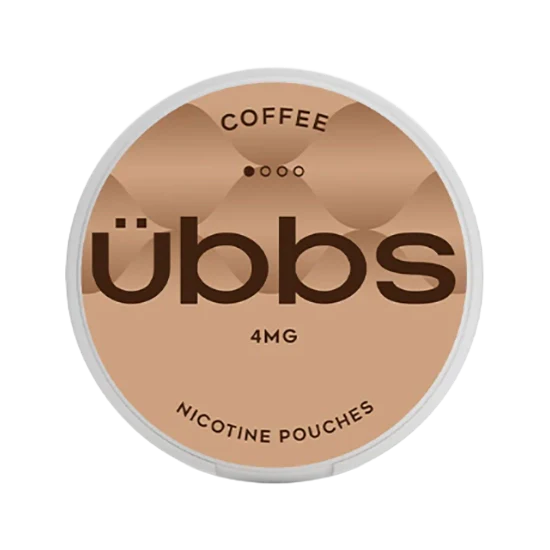 UBBS Coffee Mild - smooth, rich coffee flavour, all-white nicotine pouch by RV Karma Limited