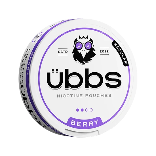 Übbs Berry Regular - Berry flavour, all-white nicotine pouch by RV Karma Limited