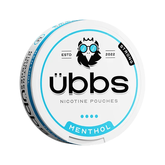 Übbs Menthol Strong - Menthol flavour, all-white nicotine pouch by RV Karma Limited