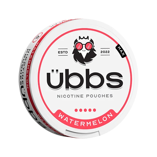Übbs Watermelon Max - Watermelon flavour, all-white nicotine pouch by RV Karma Limited