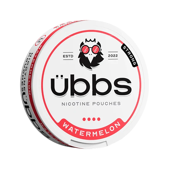 Übbs Watermelon Strong - Watermelon flavour, all-white nicotine pouch by RV Karma Limited