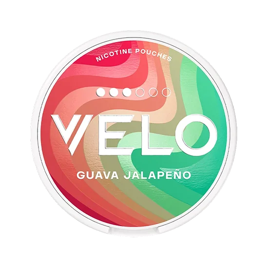 VELO Guava Jalapeno nicotine pouches in slim format